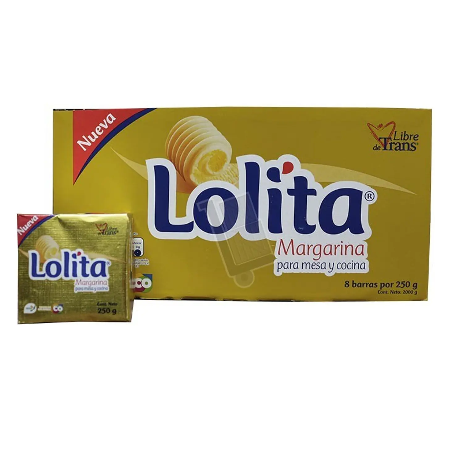 Mantequilla Margarina Lolita 250 g x 8und