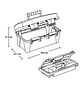 Caja Vanity Elegance 16 pulg - Miniatura 3