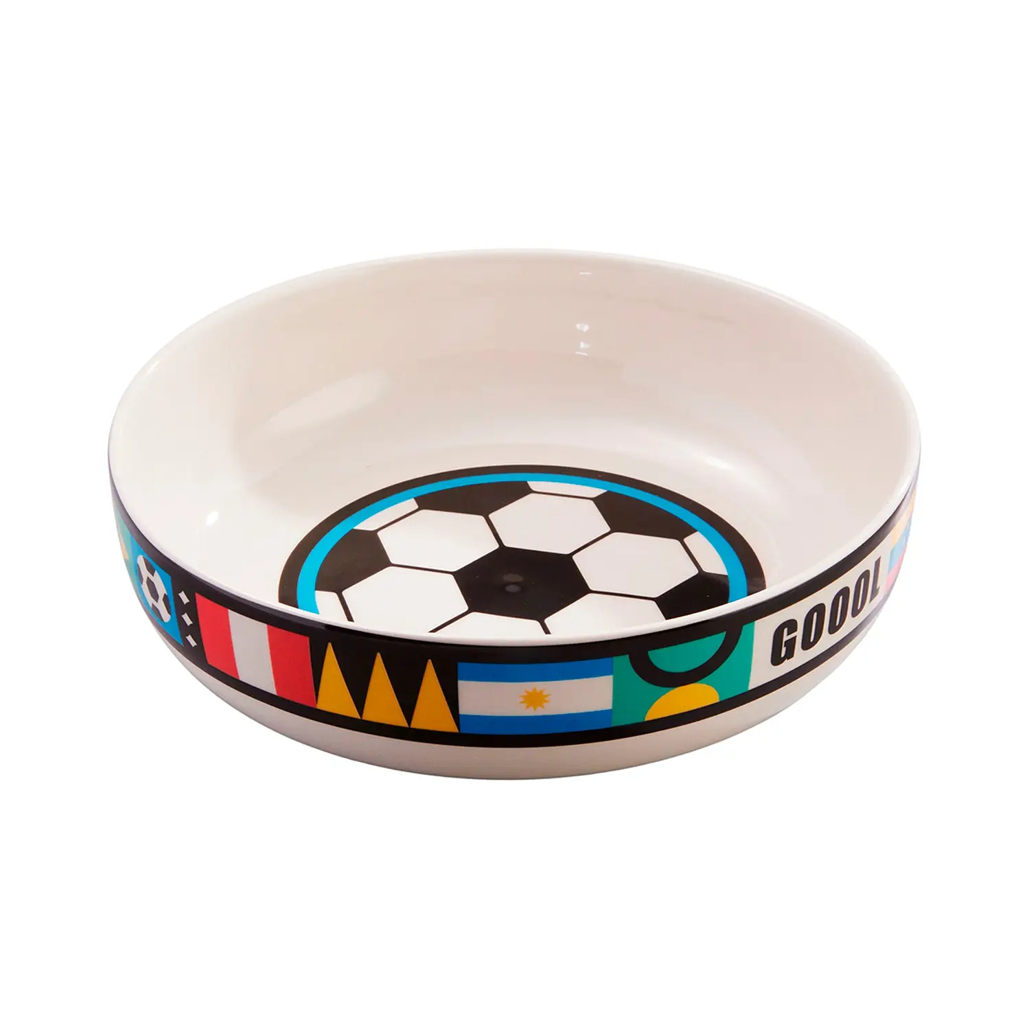 Bowl Grande Corona Pasión Futbolera 2123.6 ml 1
