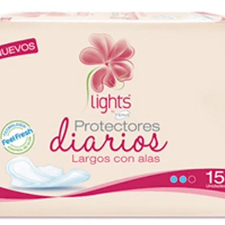 Protector Lights By Tena Largos Con Alas x 15