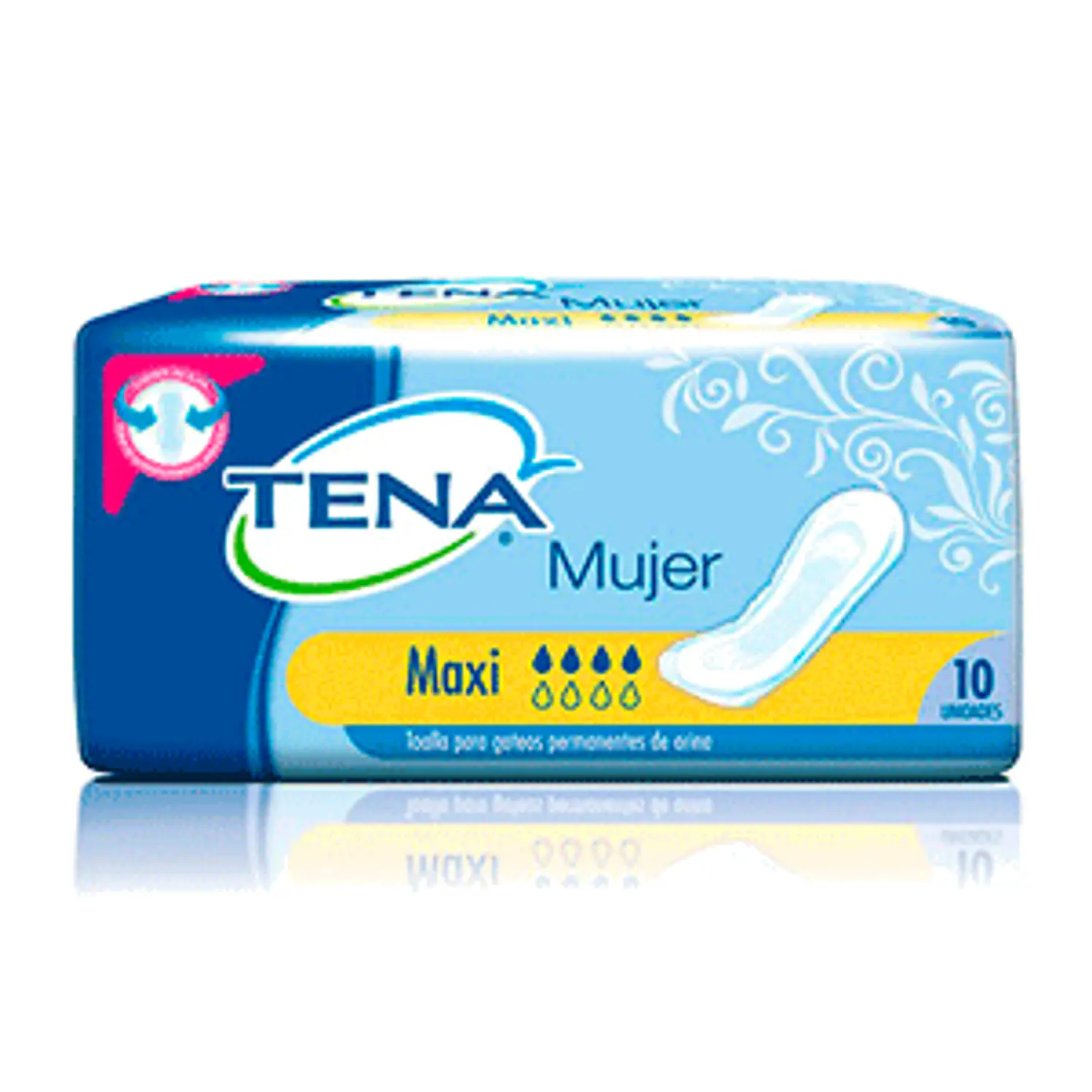 Toallas Higiénicas Tena Mujer Maxi x 10