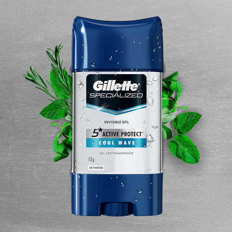 Desodorante Gillette Clear Gel Cool Wave 113 g 4