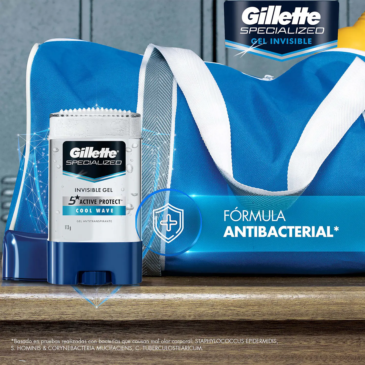 Desodorante Gillette Clear Gel Cool Wave 113 g 5