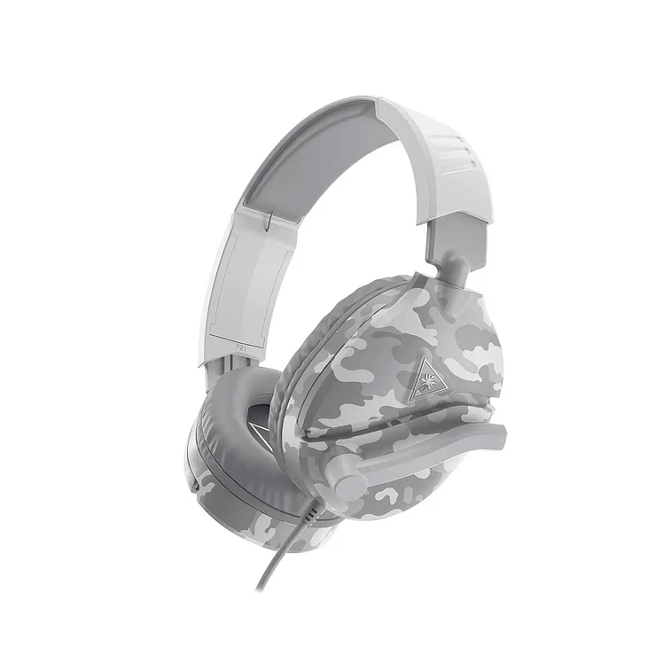 Audífonos Diadema Turtle Beach Recon 70P Artic Gris Blanco