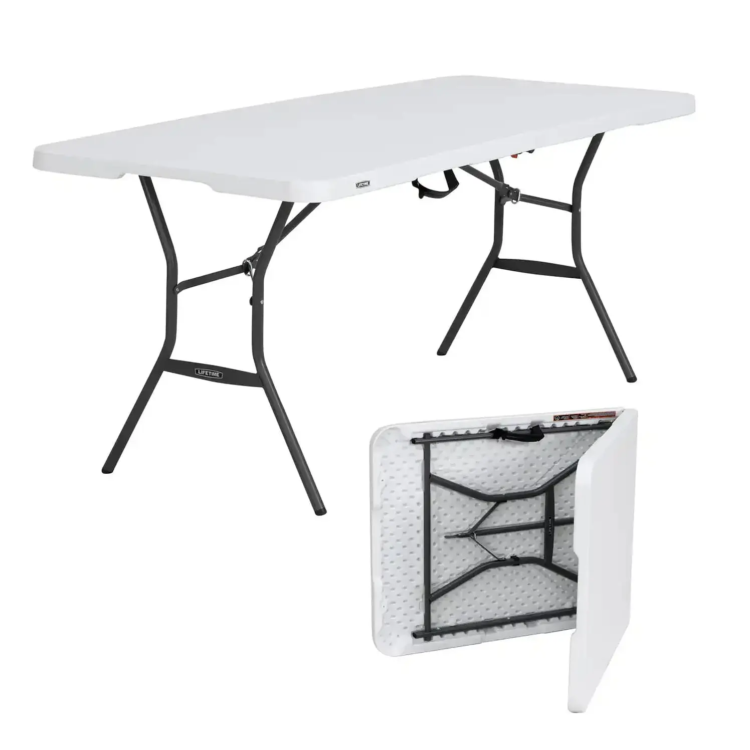 Mesa Plegable Lifetime 6 Puestos 182 Cm