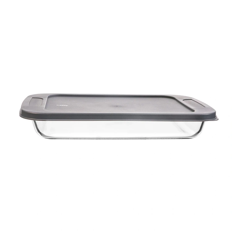 Refractaria Kalley Rectangular Con Tapa Plástica 1.6 L