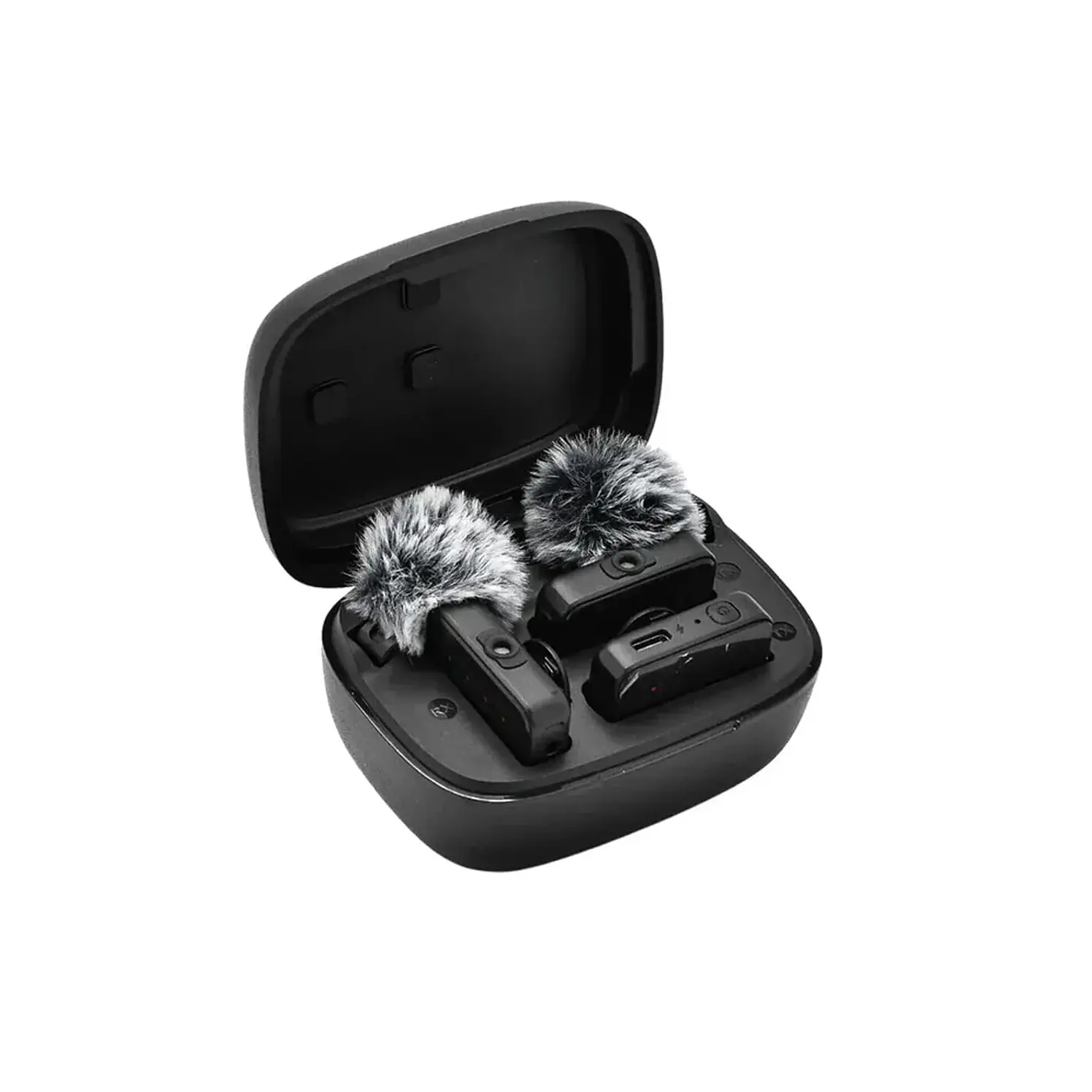 Kit Vta X 2 Micrófono Inalámbrico Negro