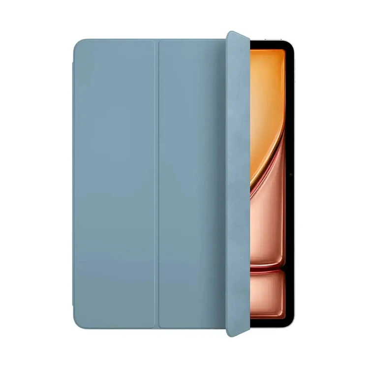 Smart Apple Folio Ipad Air De 13 Chip M2. M3, Denim