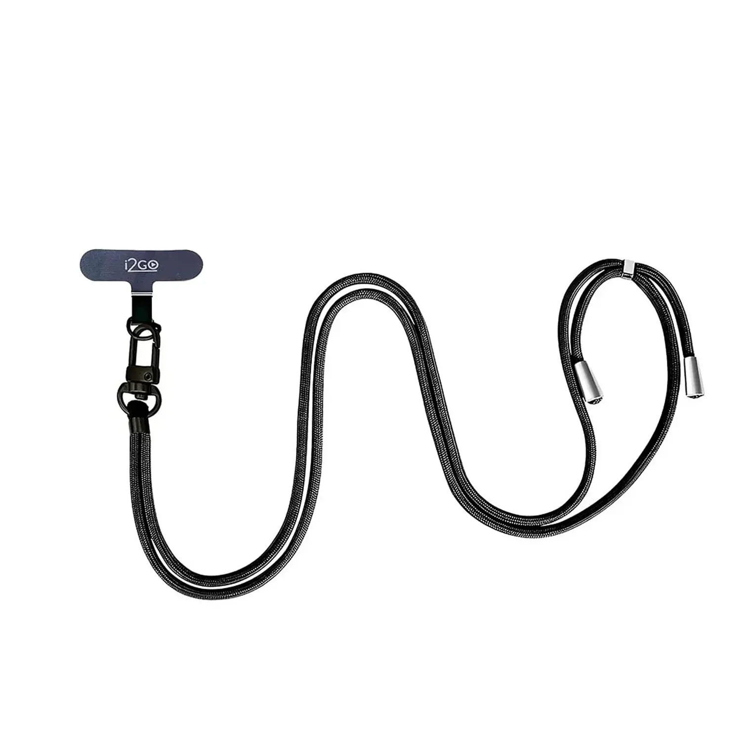 Cordón Universal Colgante I2Go Para Celular Crossbody Negro