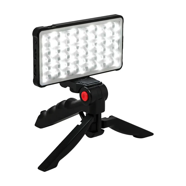 Panel Vta LED Tripode Ajustable Power Bank Rgb Profesional