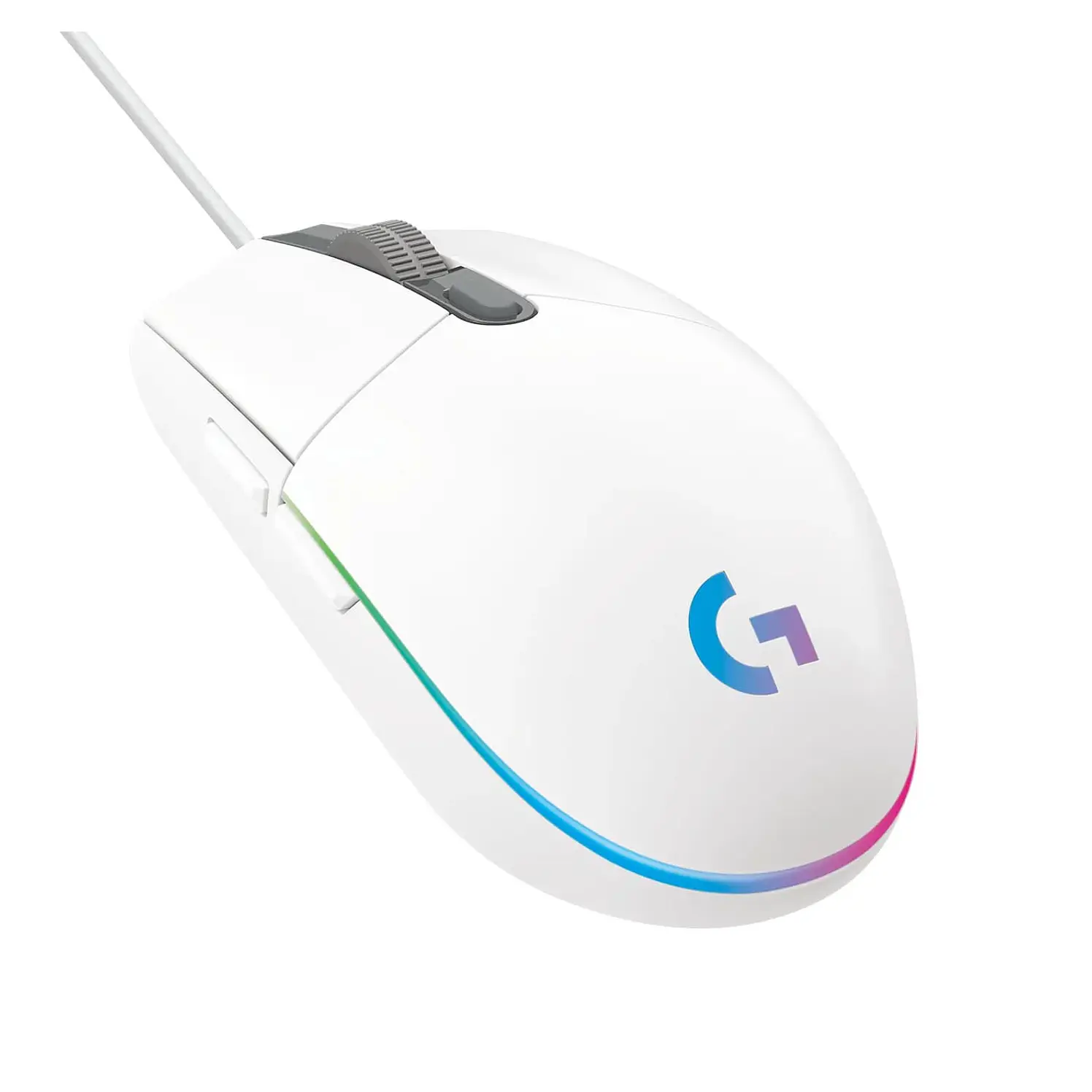 Mouse Logitech Alámbrico Gaming G203 Blanco