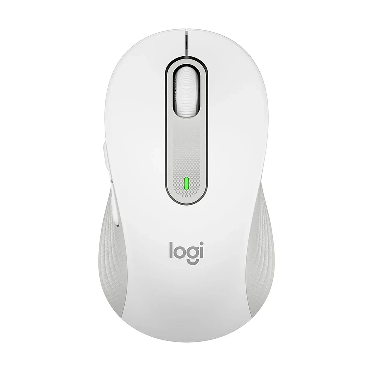 Mouse Logitech Inalámbrico Óptico Mediano M650 Blanco