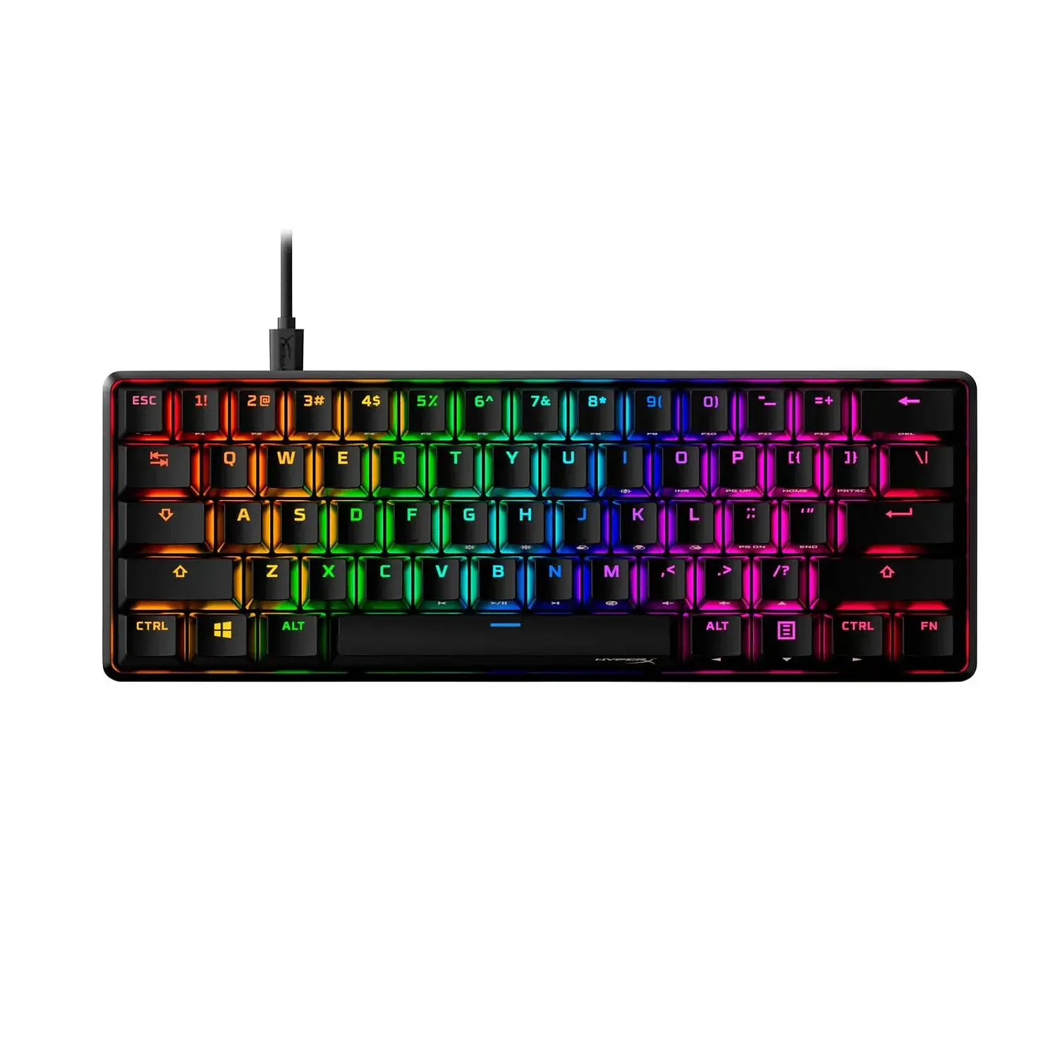 Teclado Hyperx Alámbrico Mecánico Alloy Origins 60