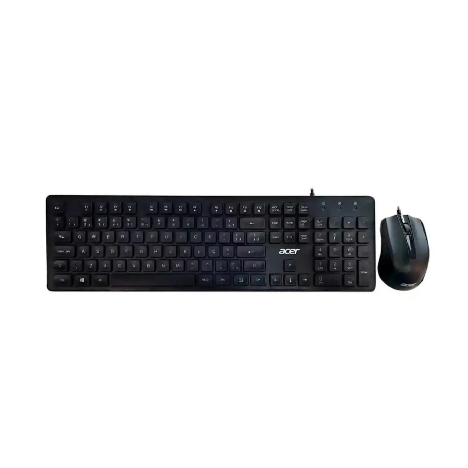 Combo Acer Alámbrico Tecladomásmouse Negro
