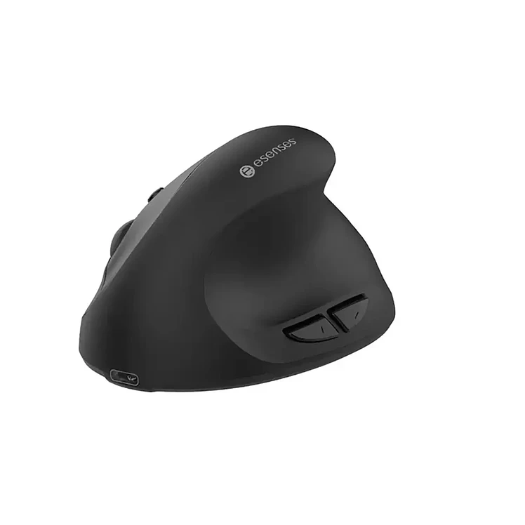 Mouse Esenses Ergonómico Recargable Negro