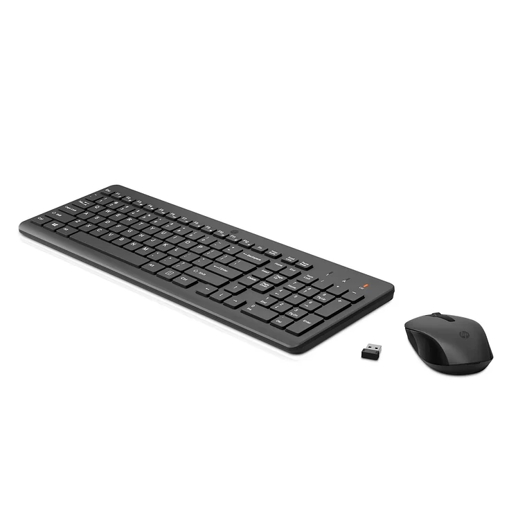 Combo HP Inalámbrico Tecladomásmouse 330 Negro