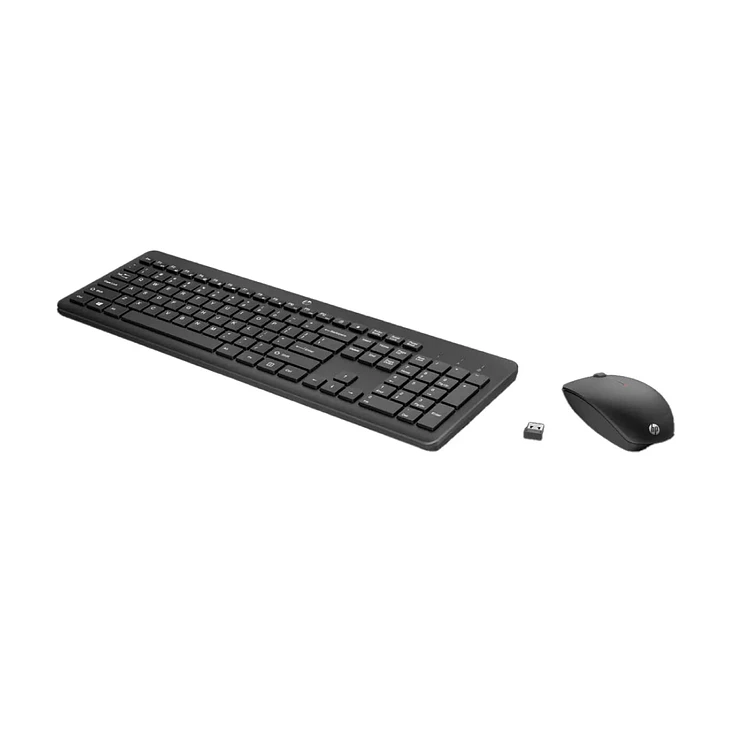 Combo HP Inalámbrico Tecladomásmouse Negro