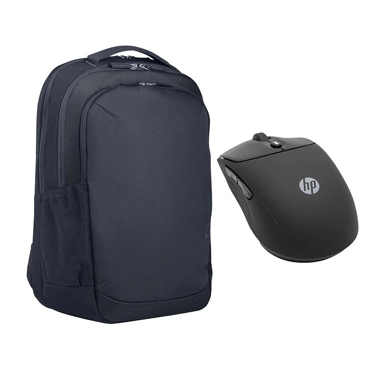 Combo HP Morral Campus 15 Más Mouse 400 Negro