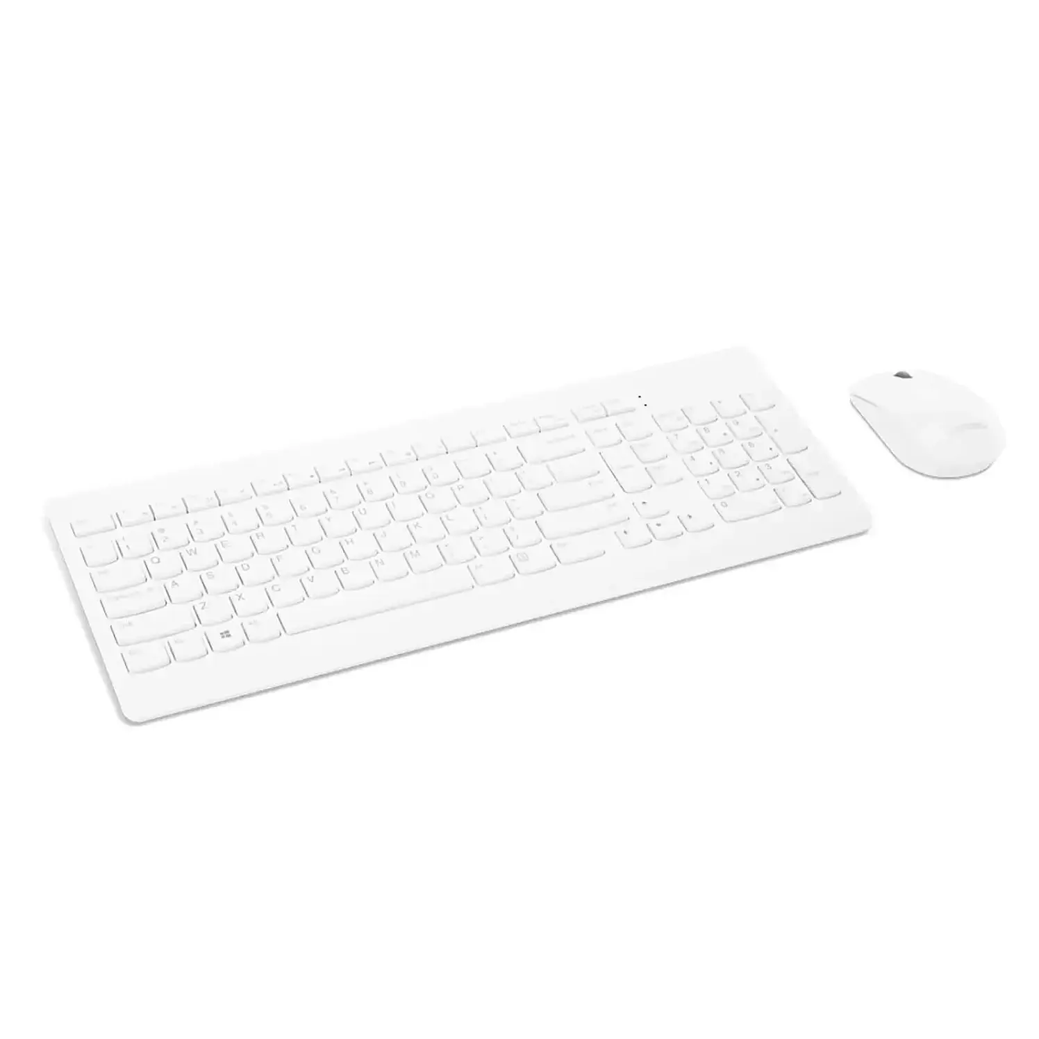 Combo Lenovo Teclado Y Mouse Inalámbrico Rgb 510 Blanco
