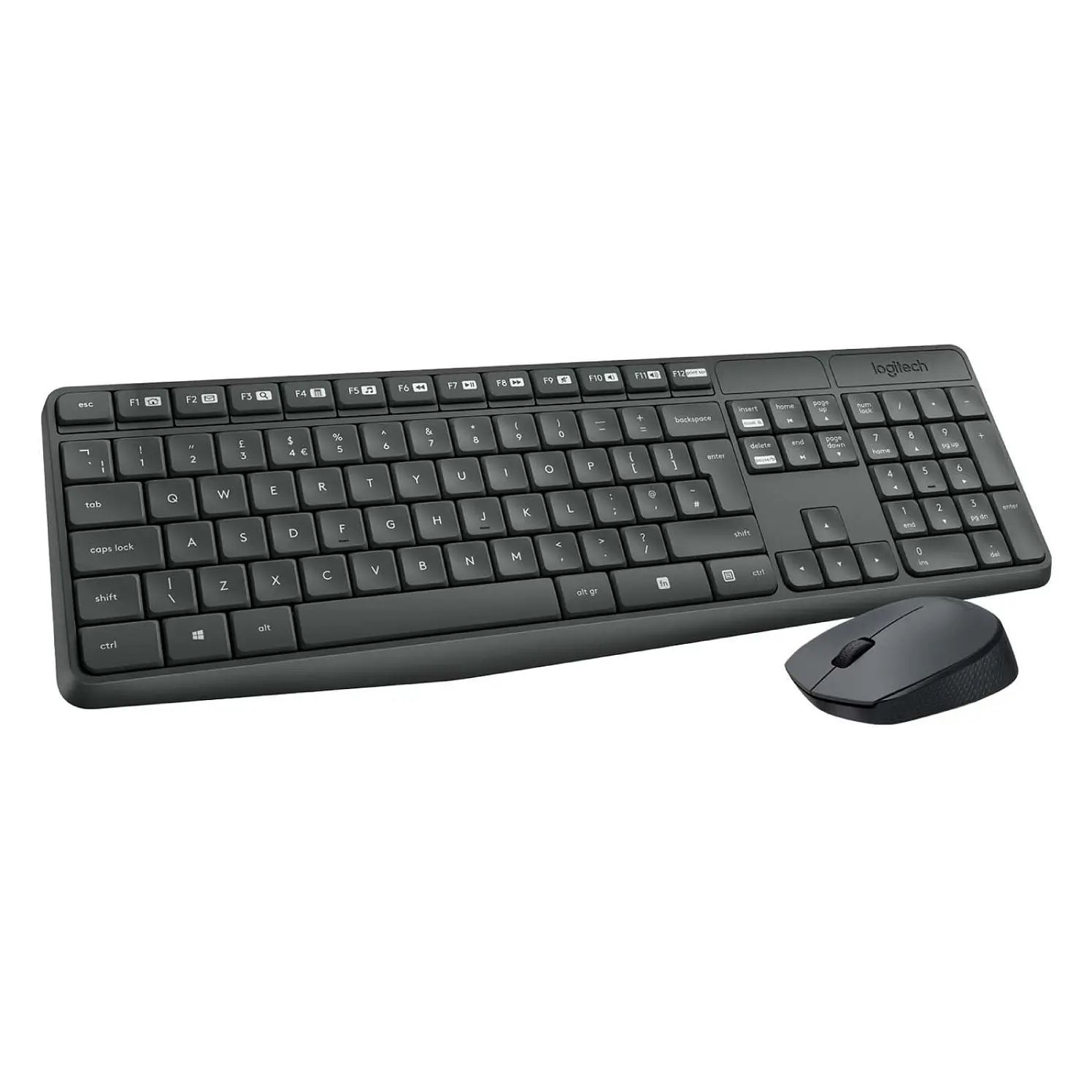 Combo Logitech Multimedia Teclado Más Mouse Mk235