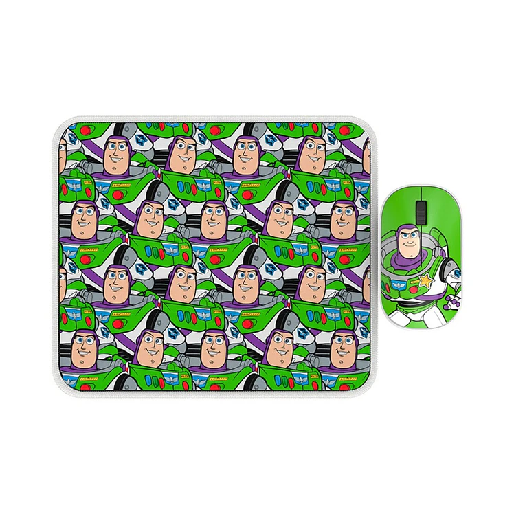 Combo Xtech Mouse Más Pad Mouse Toy Story Buzz Multicolor