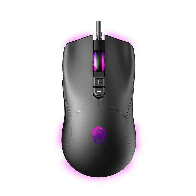 Mouse Kalley Alámbrico Gamer Negro