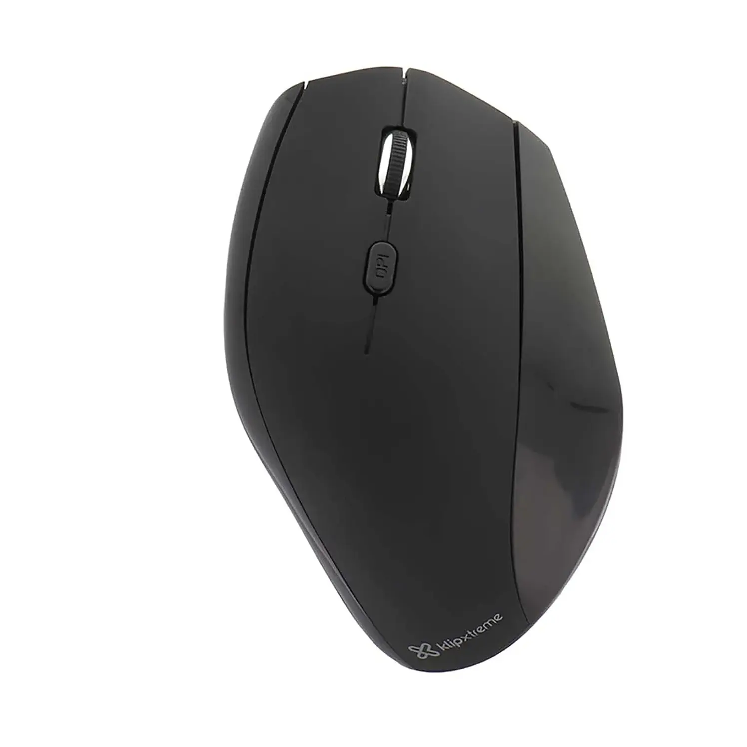 Mouse Klip Xtreme Ergonómico Vertical Negro