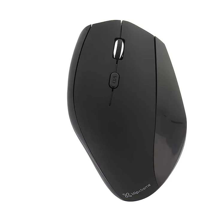 Mouse Klip Xtreme Ergonómico Vertical Negro
