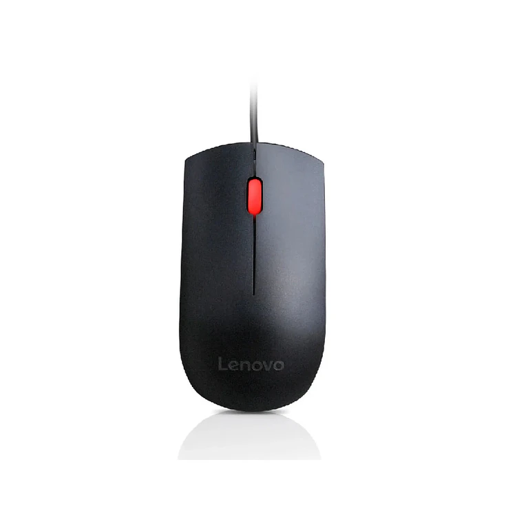 Mouse Lenovo Alámbrico Óptico 300 Negro