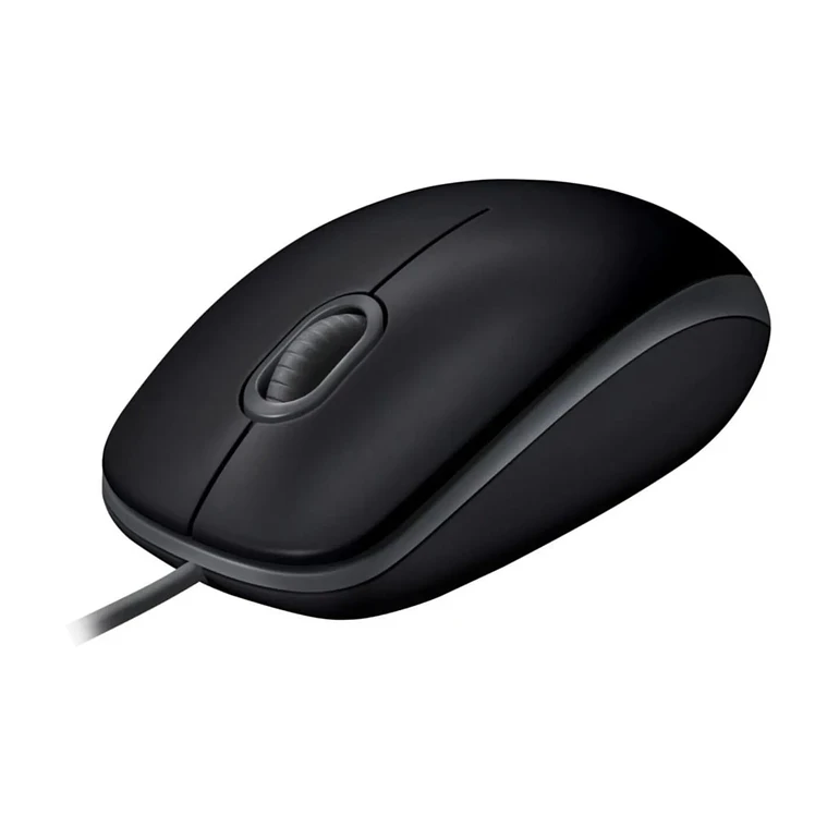 Mouse Logitech Alámbrico Óptico M110 Silent Negro