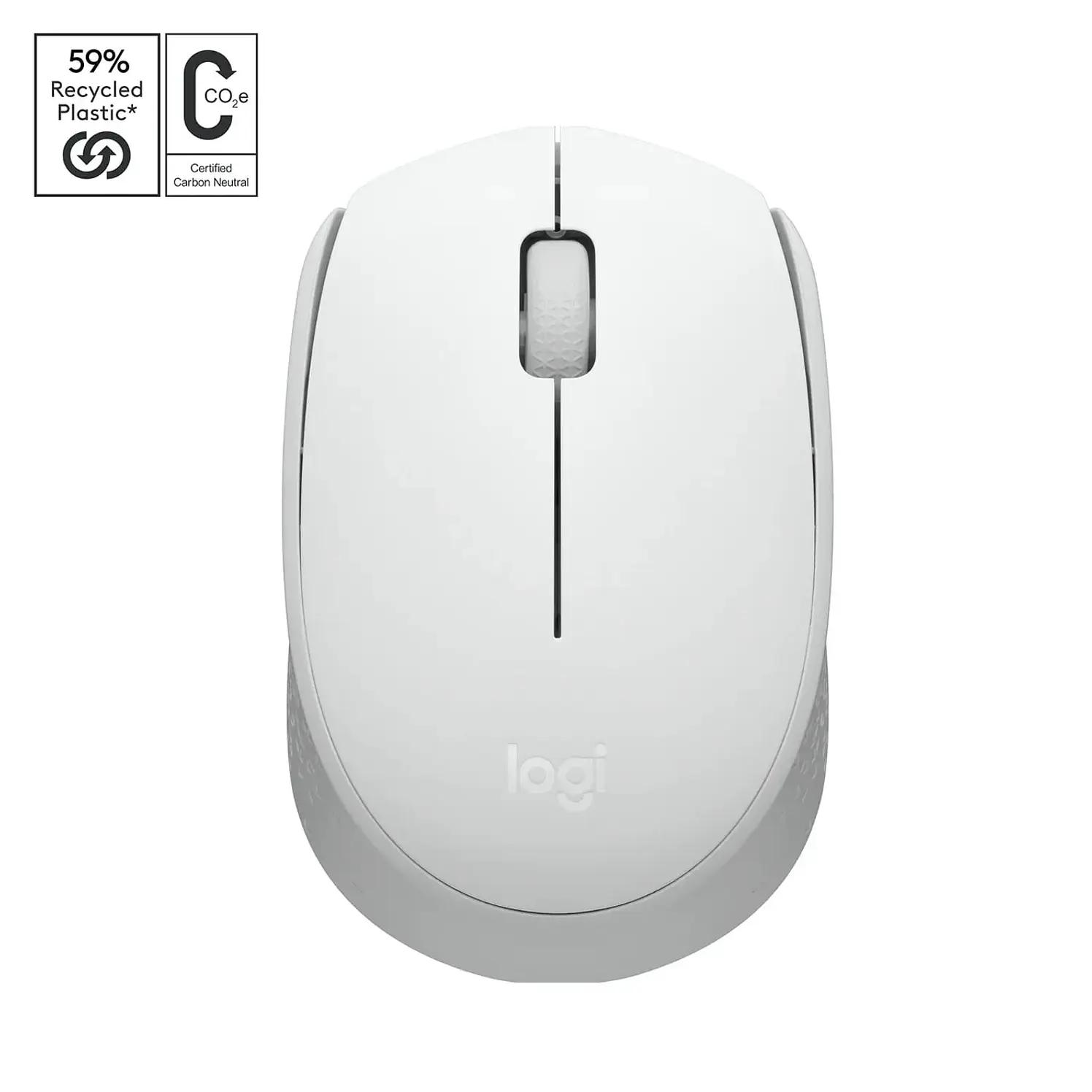 Mouse Logitech Inalámbrico Óptico M170 Blanco