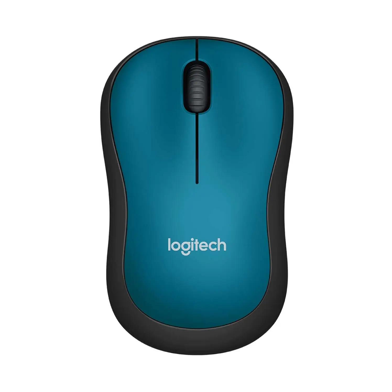 Mouse Logitech Inalámbrico Óptico M185 Azul