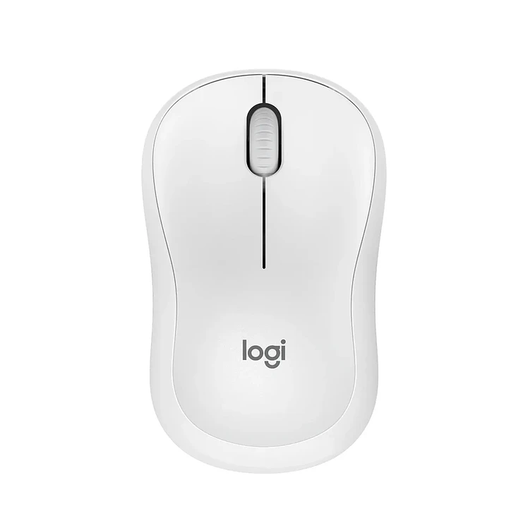 Mouse Logitech Inalámbrico Óptico M240 Blanco