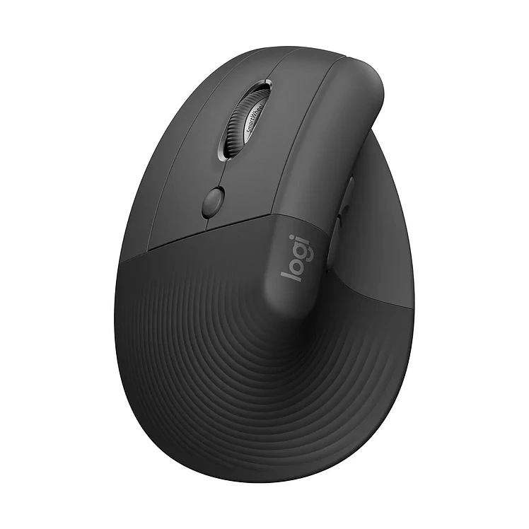 Mouse Logitech USB Ergonómico Lift Vertical Zurdos Negro