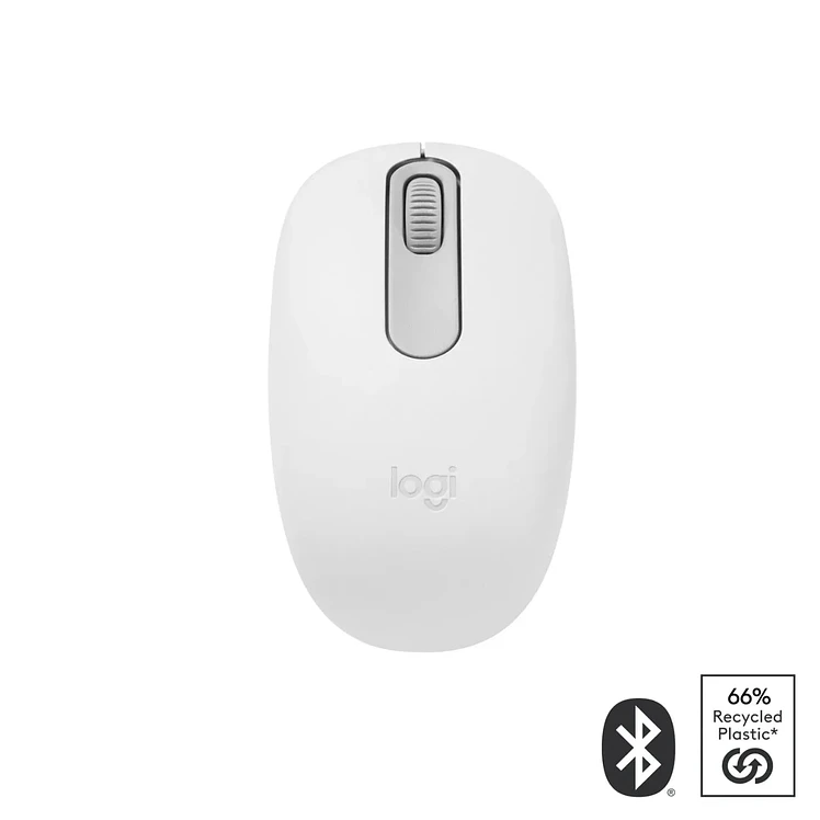 Mouse Logitech Óptico Inalámbrico M196 Blanco
