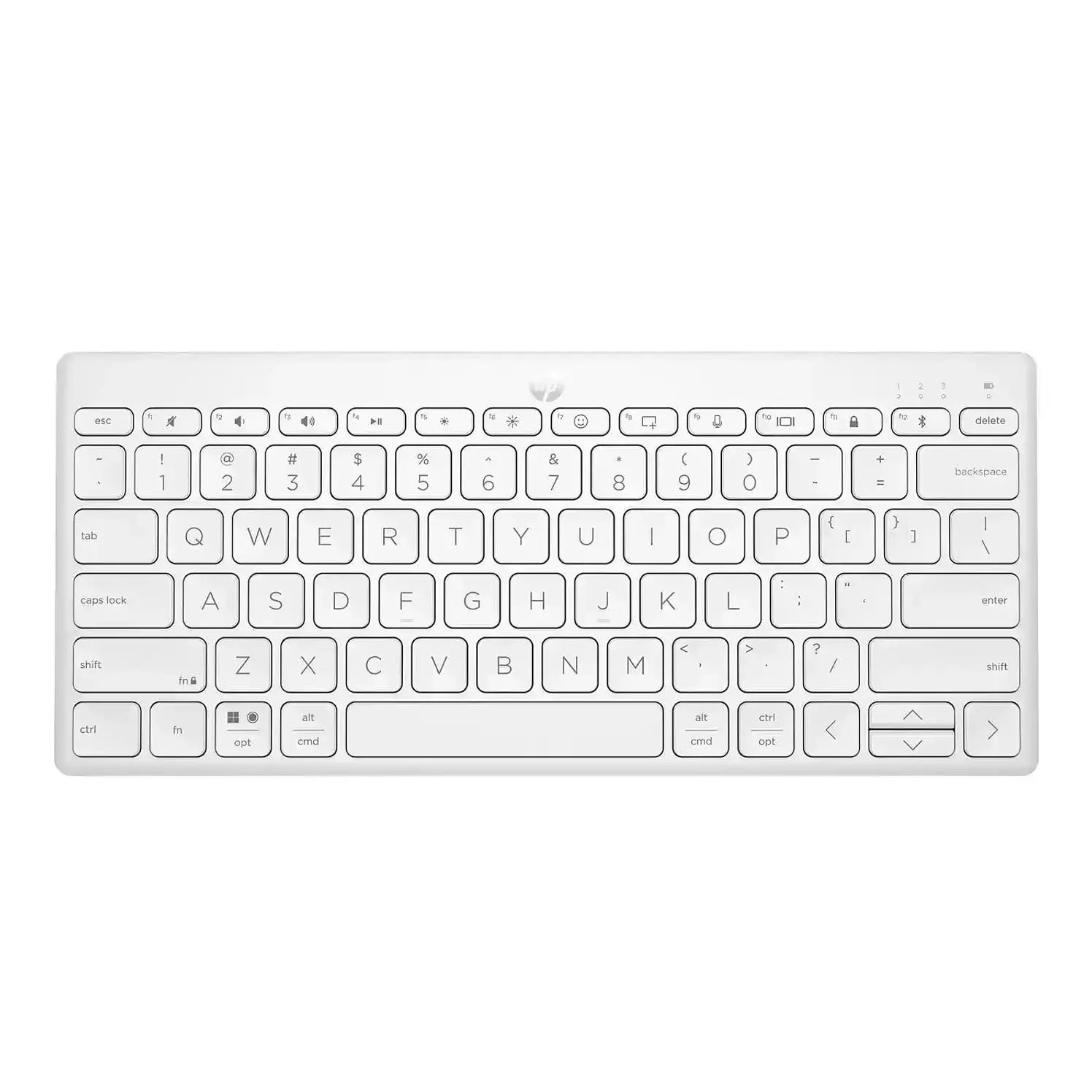 Teclado HP Inalámbrico Bluetooth 350 Blanco