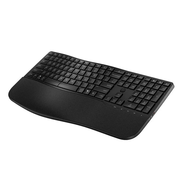 Teclado HP Dual USB Bluetooth Ergonómico 680 Negro