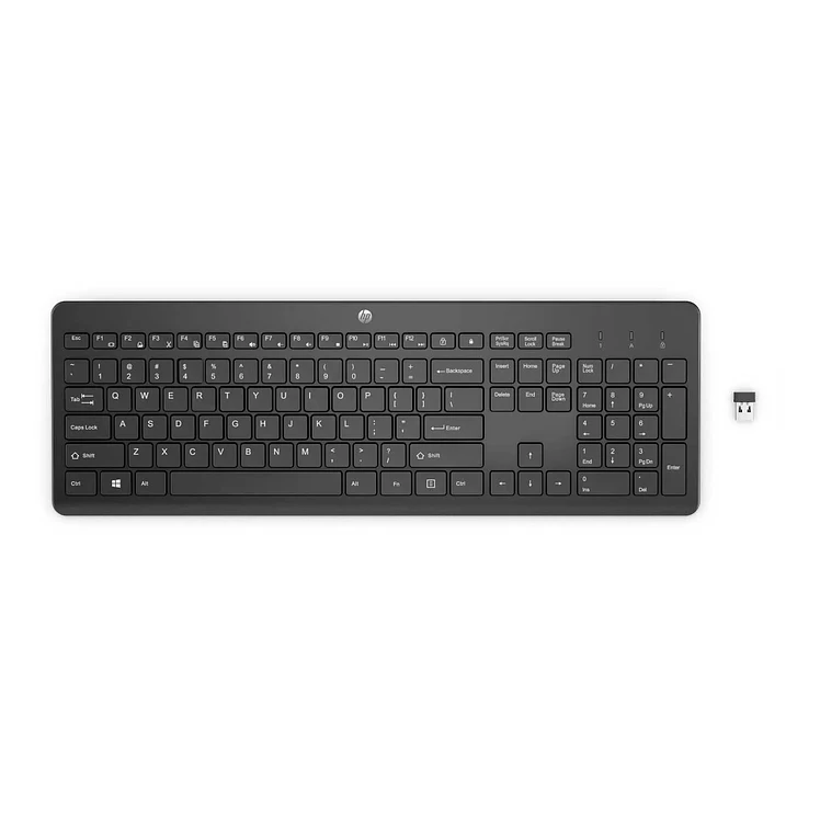 Teclado HP Inalámbrico 230 Negro