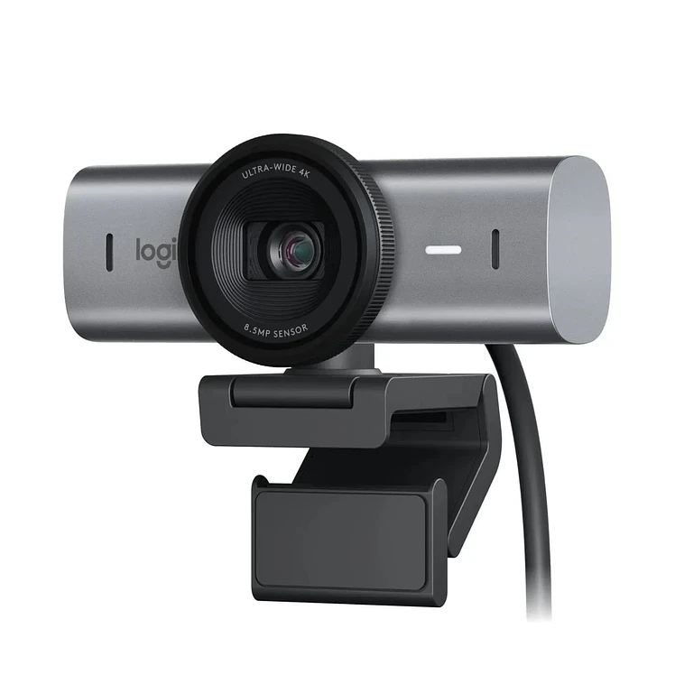Camara Logitech Web 4K 1080P Mx Brio Gris