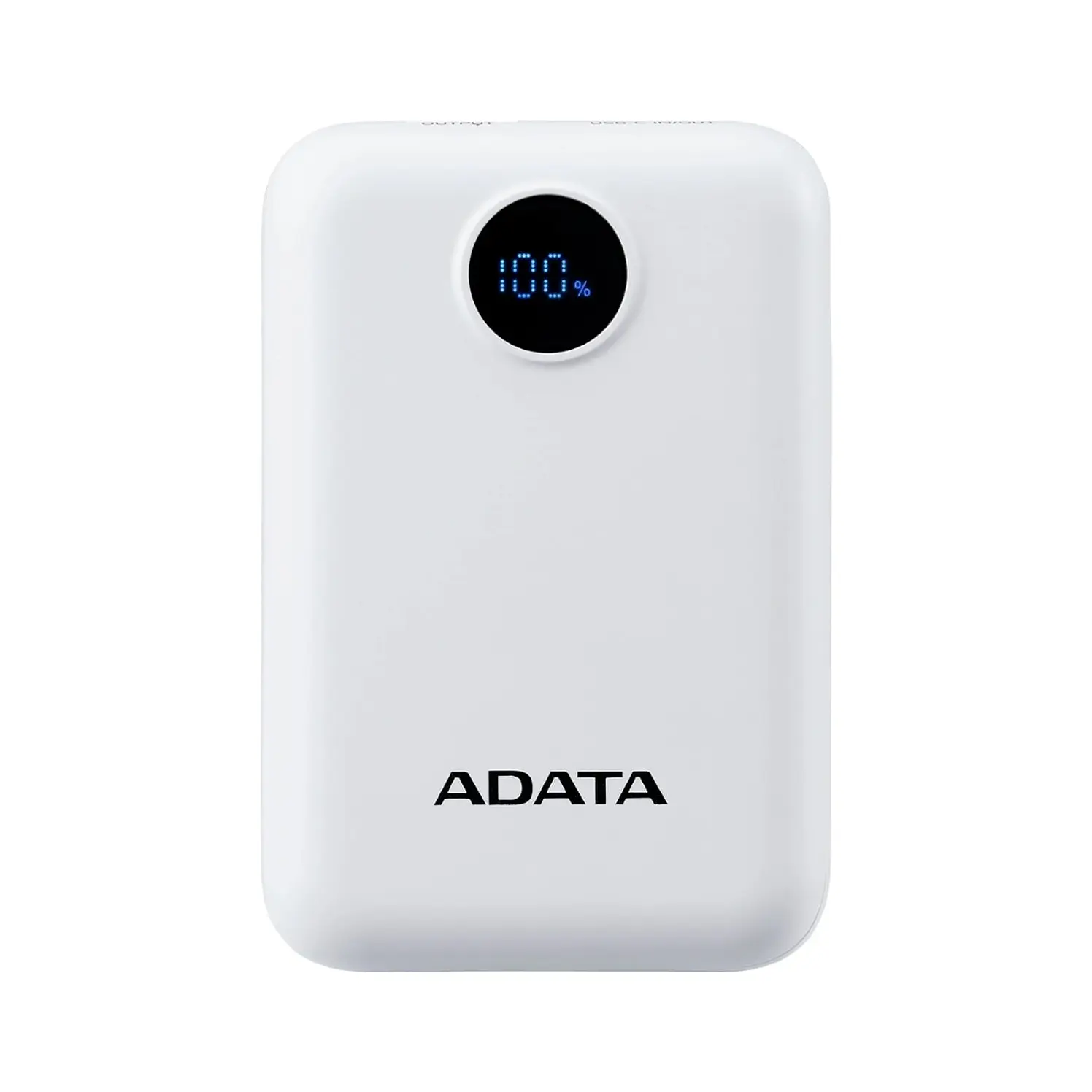 Batería Recargable Adata 10000 Mah Display C100 Blanco
