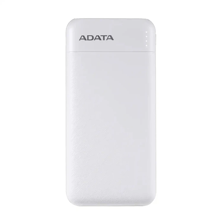 Batería Recargable Adata C100 10.000 Mah Carga Rápida Blanco
