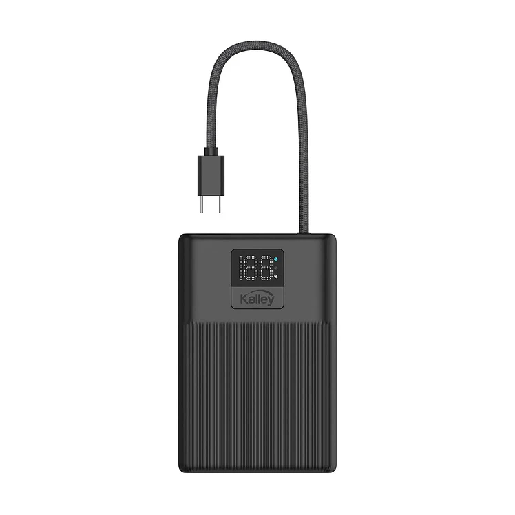 Batería Kalley 10.000 Mah 22.5 W Carga Rápida Negro