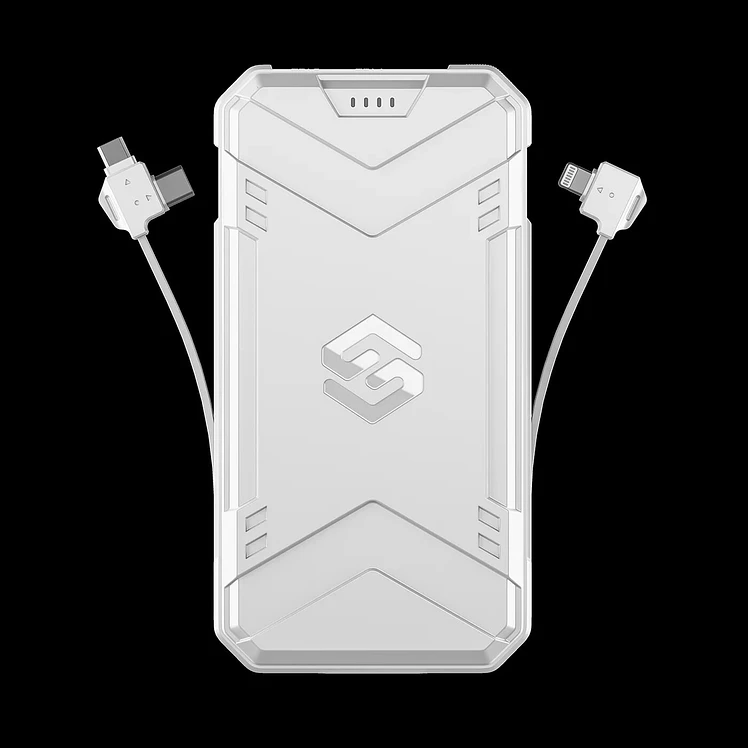 Batería Sleve Powerx 10.000 Mah Carga Rápida Blanco