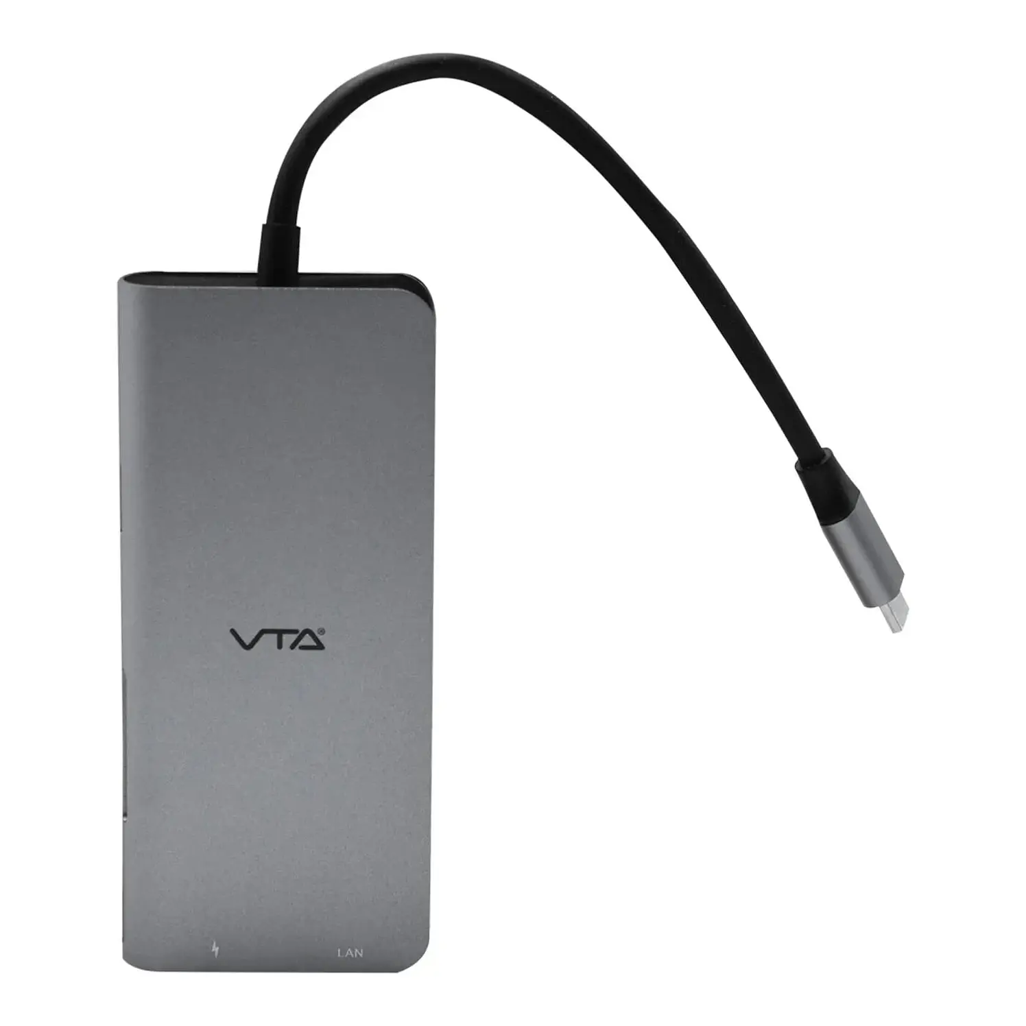 Adaptador Vta Multipuerto 8 1 Usbc A HDMI Rj 45 3 Sd Sd
