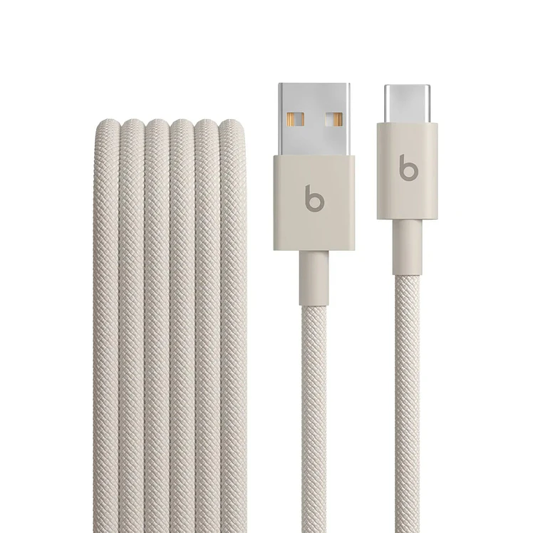 Cable Beats A Trenzado De 1.5 M Gris Enérgico
