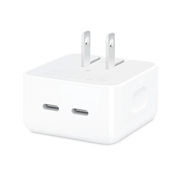 Adaptador Apple Cargador Corriente Dual 35 W Plegables