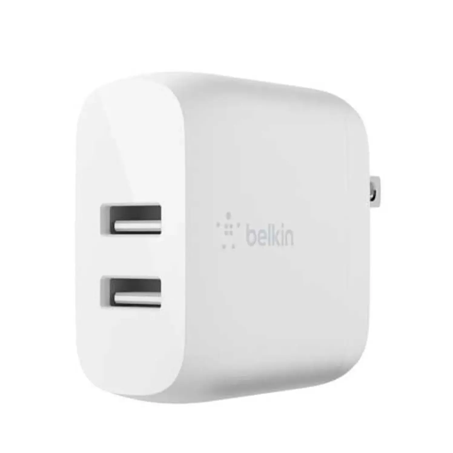 Adaptador Cargador De Pared Belkin Dual 24W 12W USB 12W USB