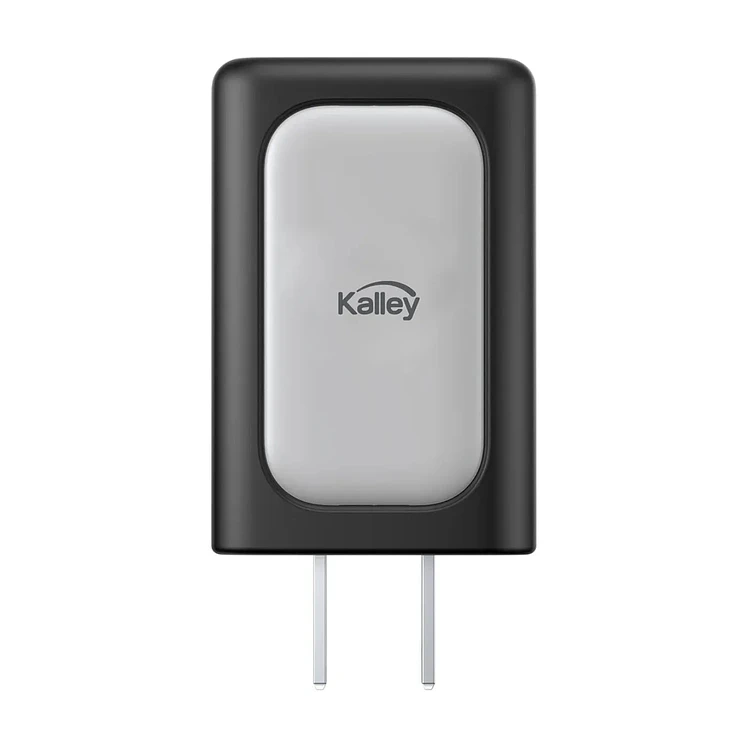 Adaptador Kalley Cargador Pared Triple 65W 25W 25W 15W Negro