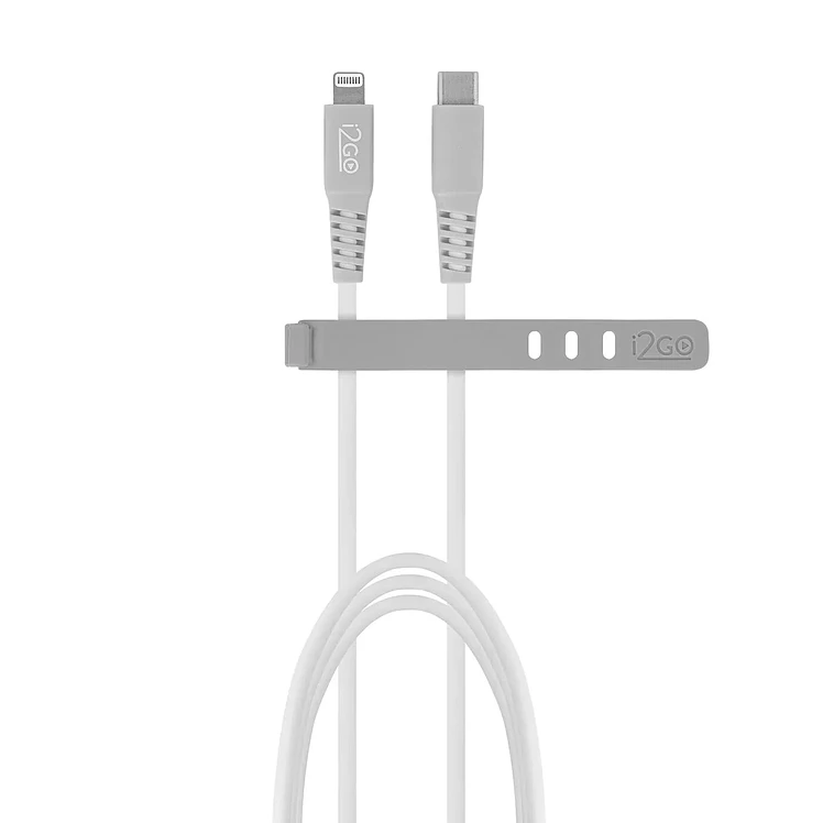 Cable I2Go A Lightning 1.5 Metros Mfi Blanco