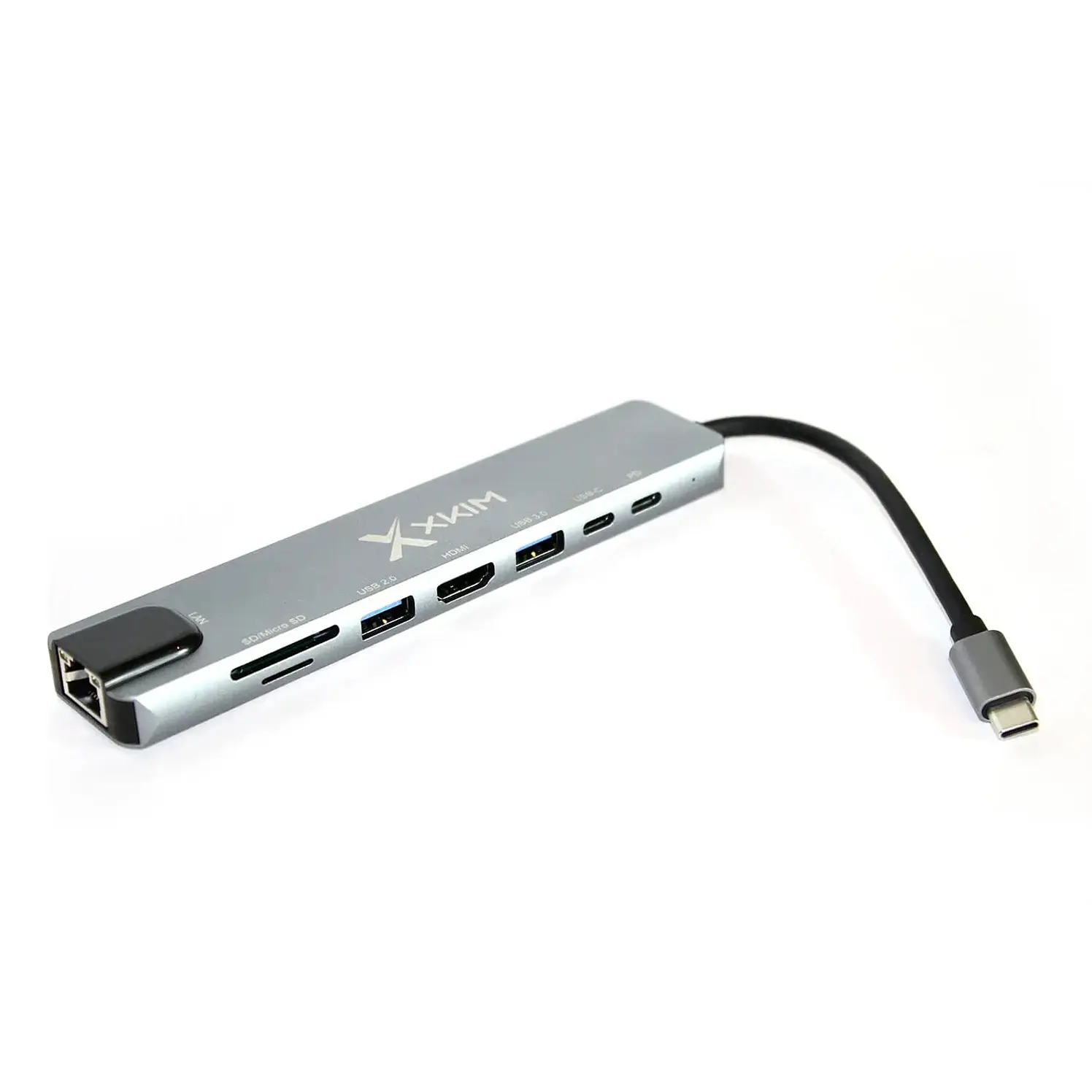 Hub Xkim A 2 2 Ethernet HDMI Sd Micro Sd